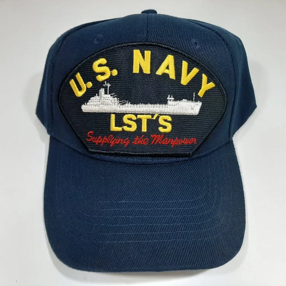 U.S. Navy LST's Supplying The Manpower Men's Patch